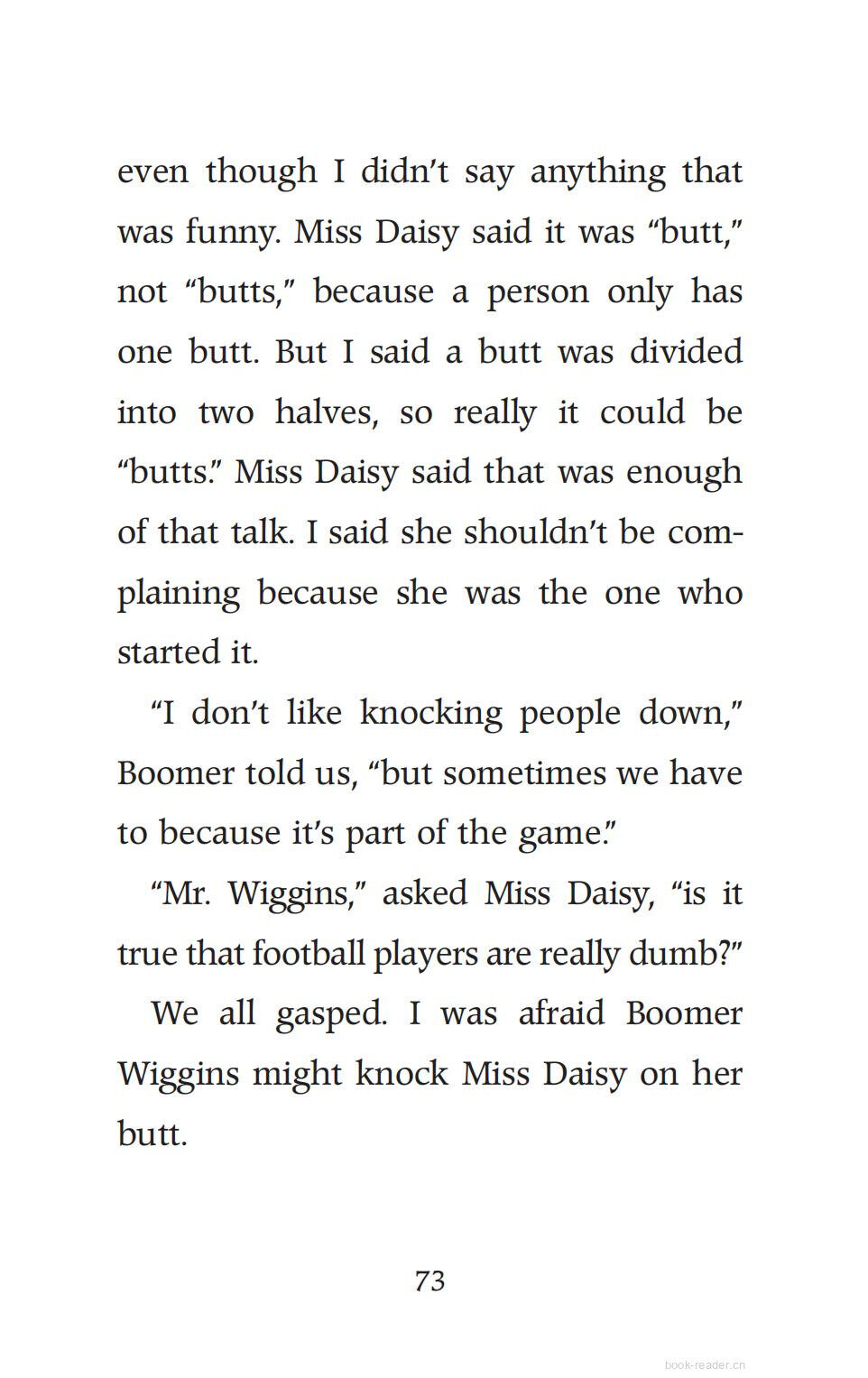 Chapter10 Football Players Are Really Dumb绘本故事第5页