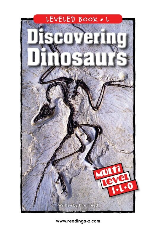 Discovering Dinosaurs绘本故事第2页