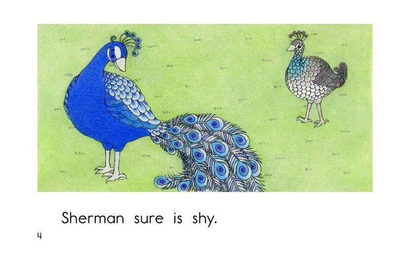 Sherman Sure Is Shy绘本故事第4页