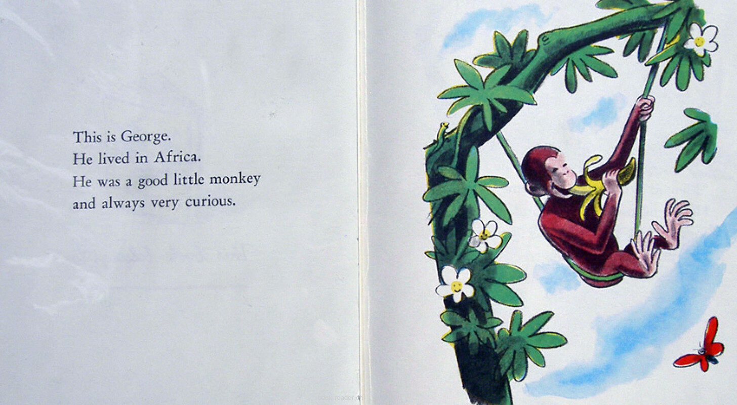 Curious George绘本故事第3页