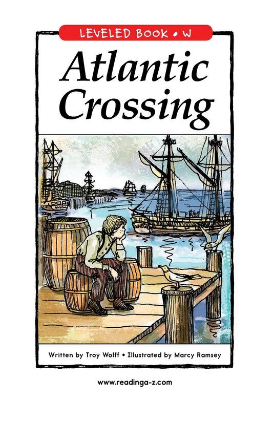 Atlantic Crossing绘本故事第2页