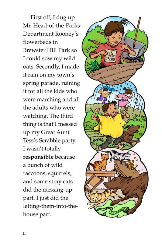 Book 5 Let a Smiley Face Be Your Umbrella绘本故事第4页