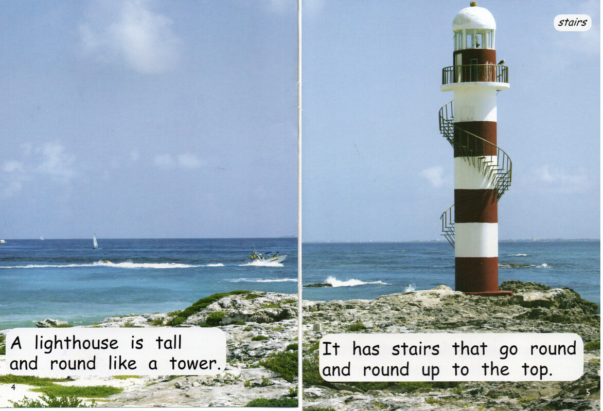 about lighthouses绘本故事第4页