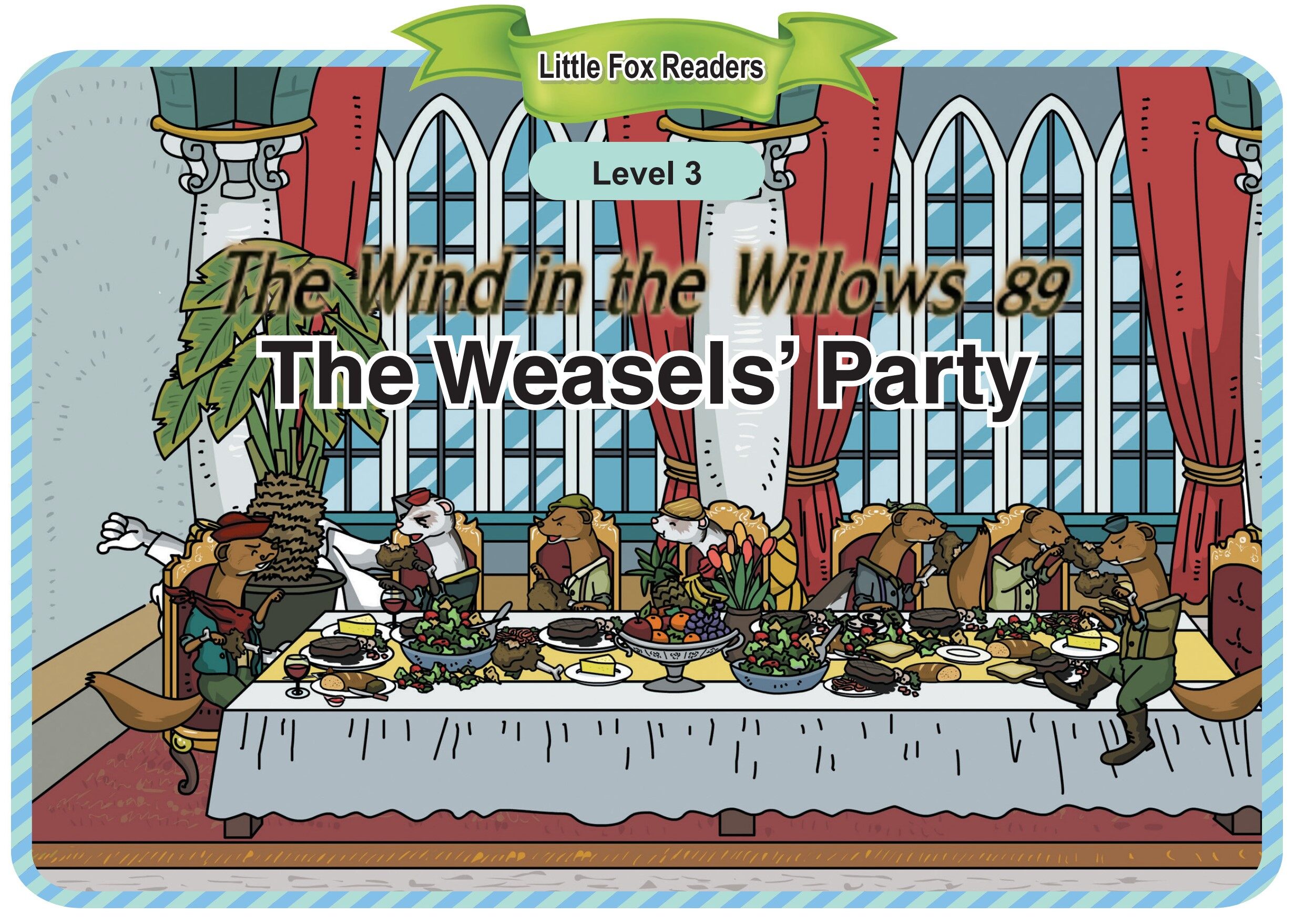 The Weasels’ Party绘本故事第2页