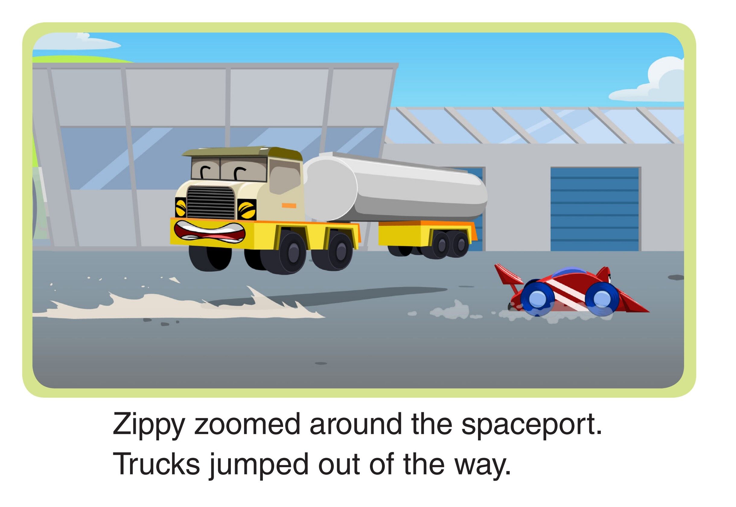 Blastoff!绘本故事第2页