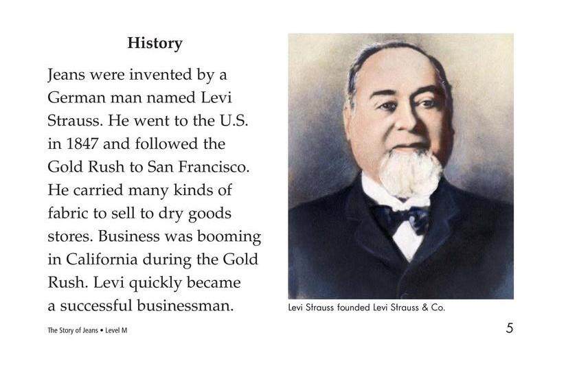 The Story of Jeans绘本故事第4页