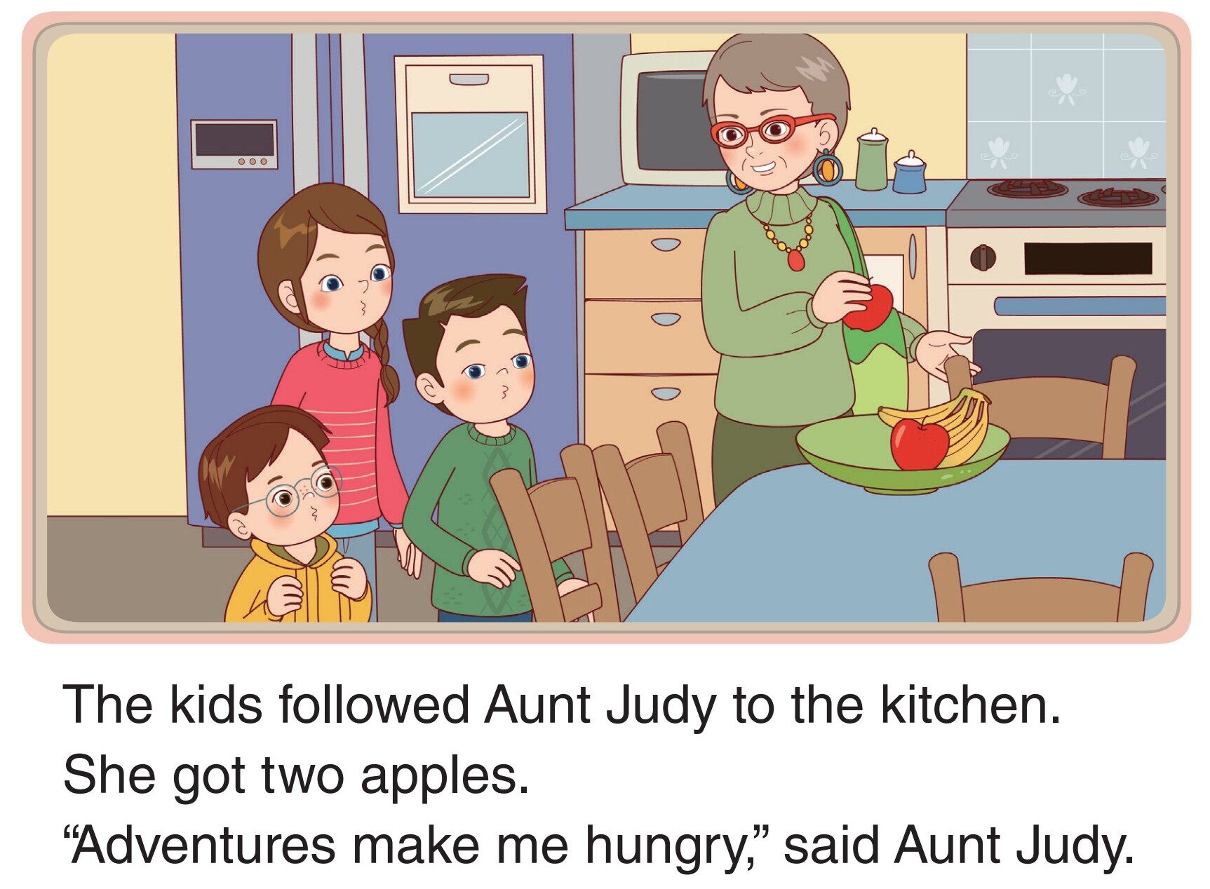 Aunt Judy’s Mystery绘本故事第5页