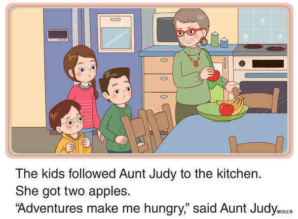 Aunt Judy’s Mystery绘本故事第5页