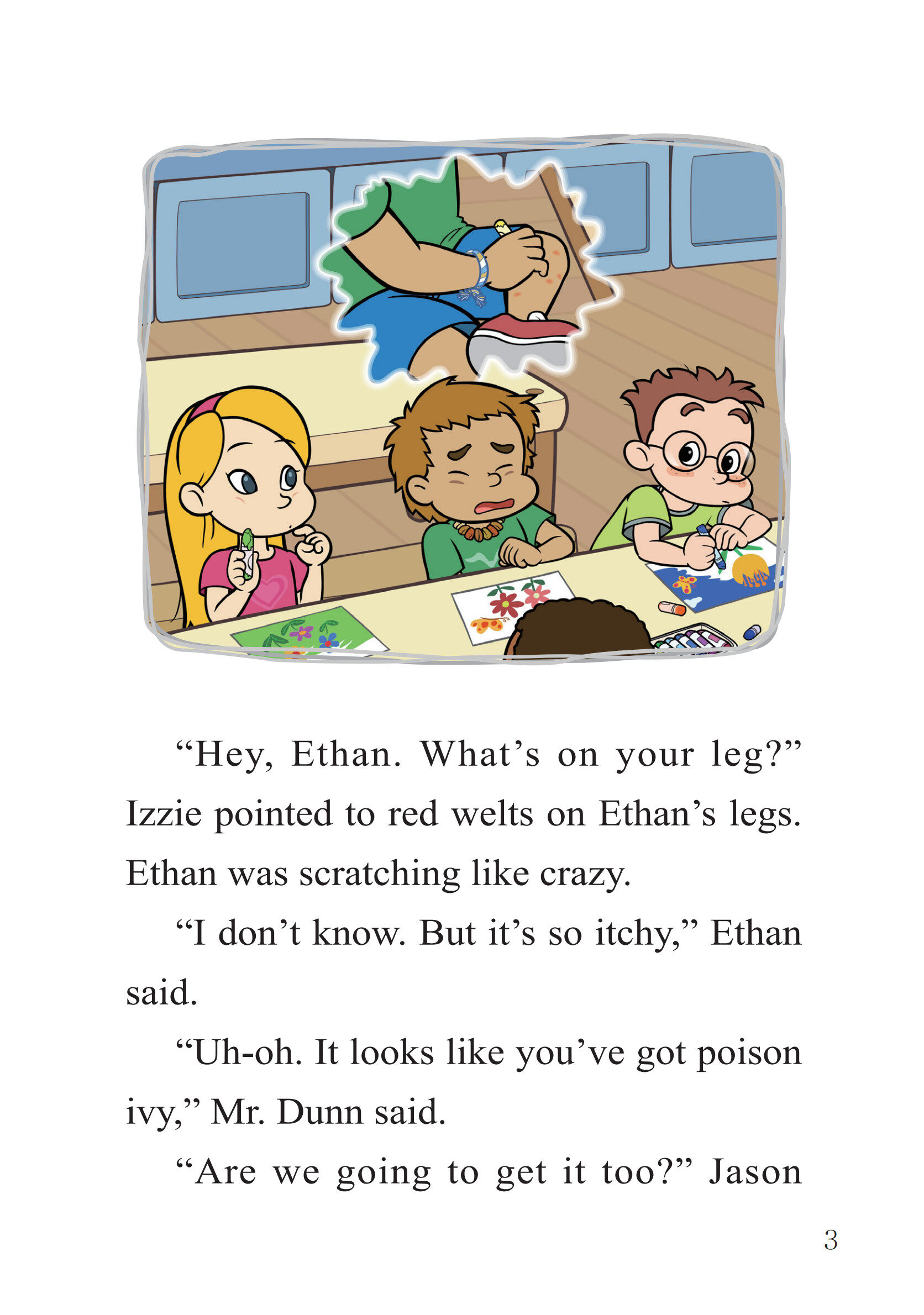 Leaves of Three, Let Them Be绘本故事第5页