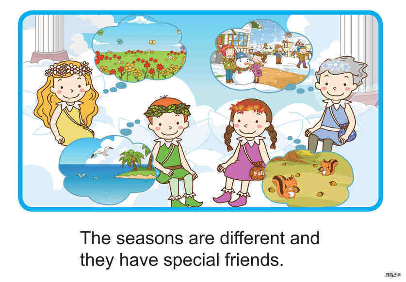 The Seasons绘本故事第3页