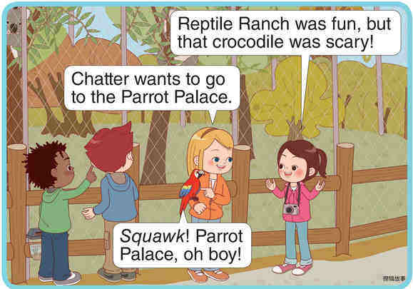 The Parrot Palace绘本故事第2页