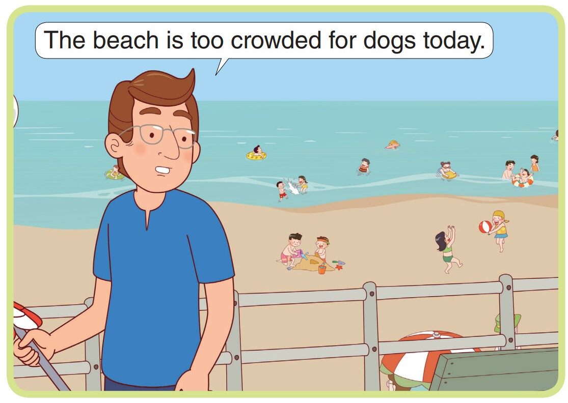 No Dogs Allowed Again!绘本故事第4页