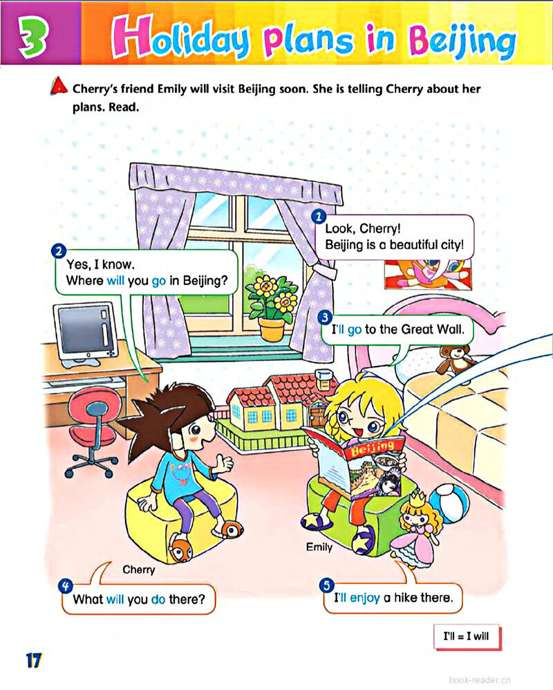 3 Holiday plans in Beijing绘本故事第3页