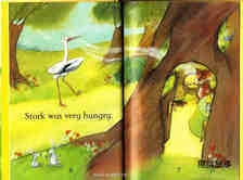 The Fox and the Stork绘本故事第5页