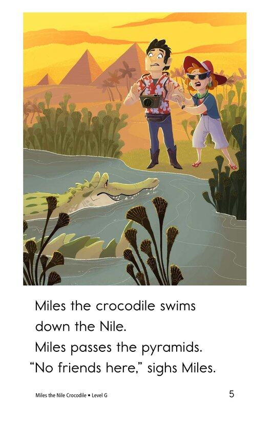 Miles the Nile Crocodile绘本故事第5页