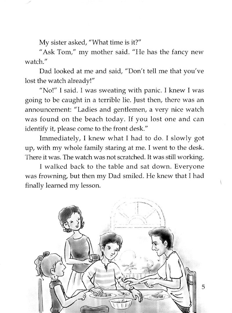 Learning a Lesson绘本故事第3页