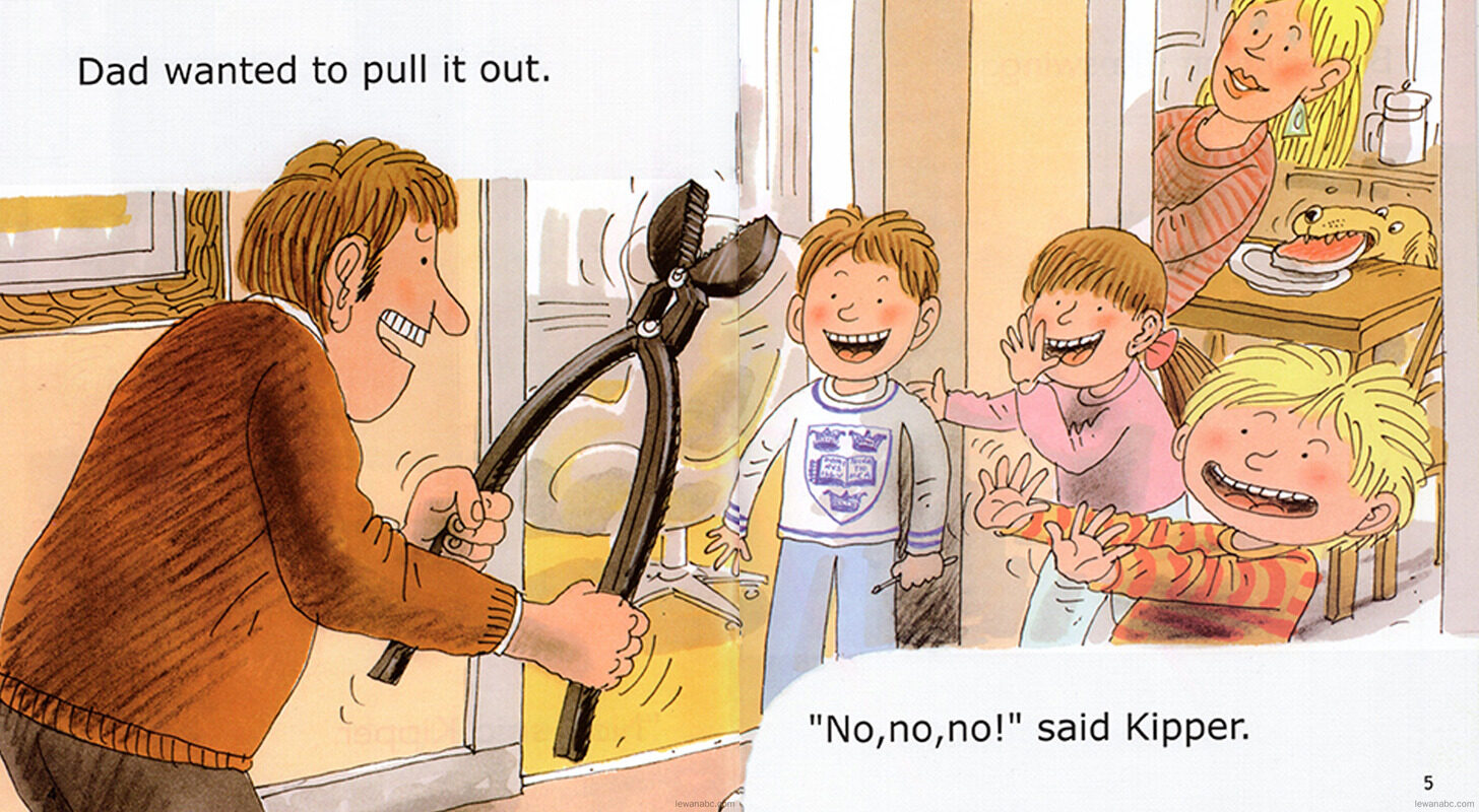 The Wobbly Tooth绘本故事第5页