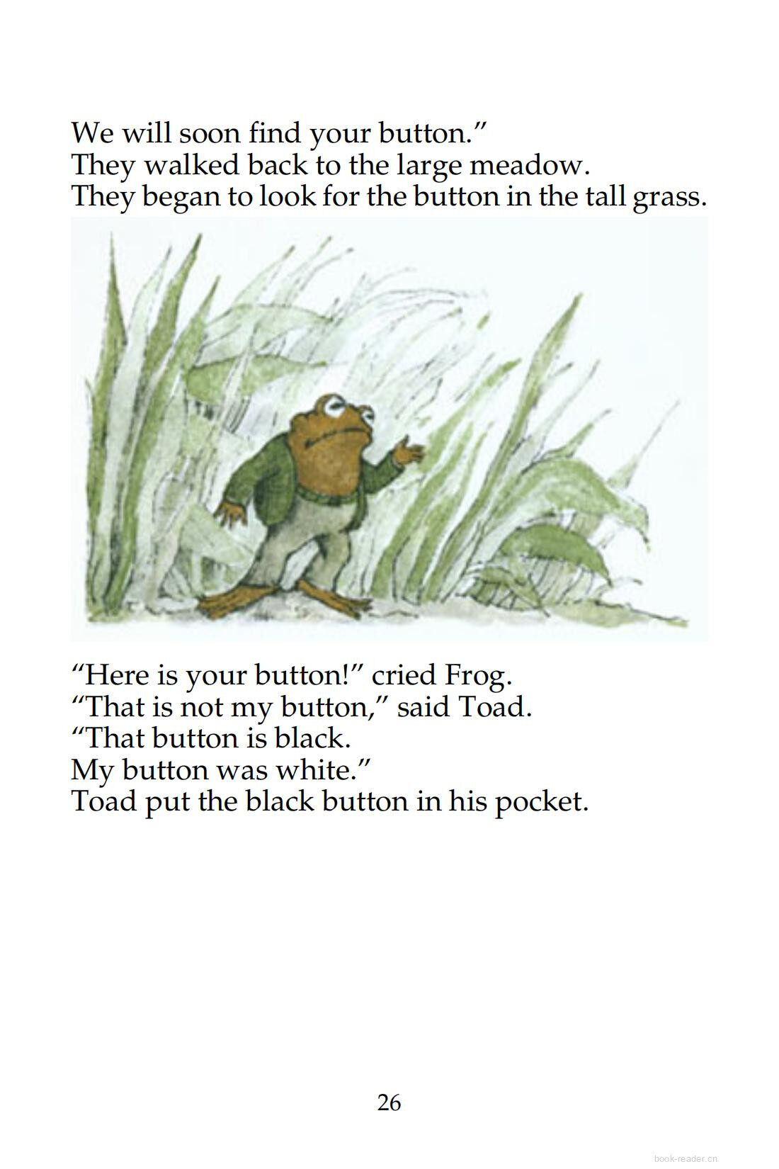 1-03 A Lost Button 绘本故事第5页