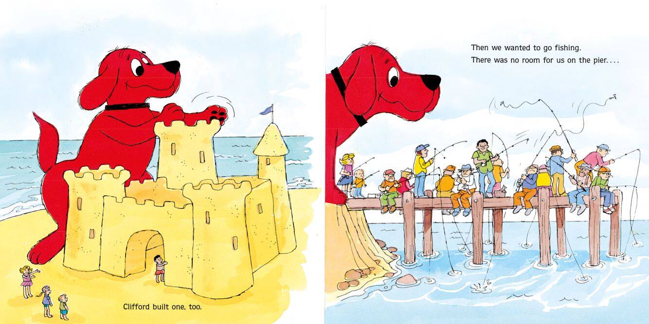 Clifford and The Big Storm绘本故事第5页