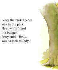 Percy and the badger绘本故事第3页