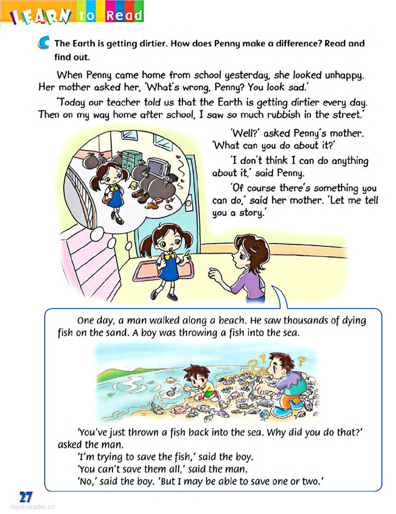 4 Help save the Earth绘本故事第5页