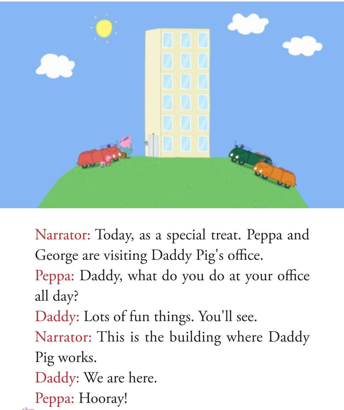 Daddy Pig's Office绘本故事第3页