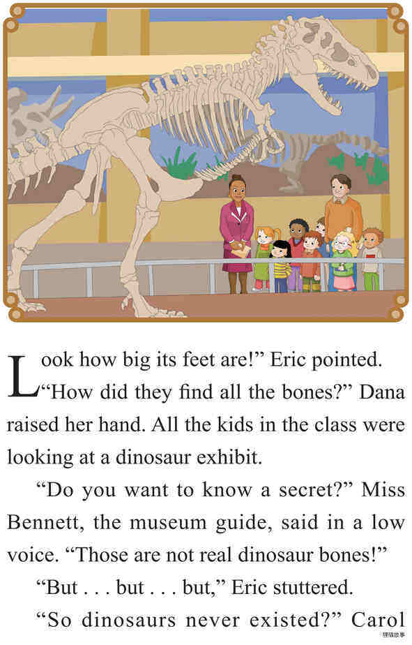 The World of Fossils绘本故事第2页