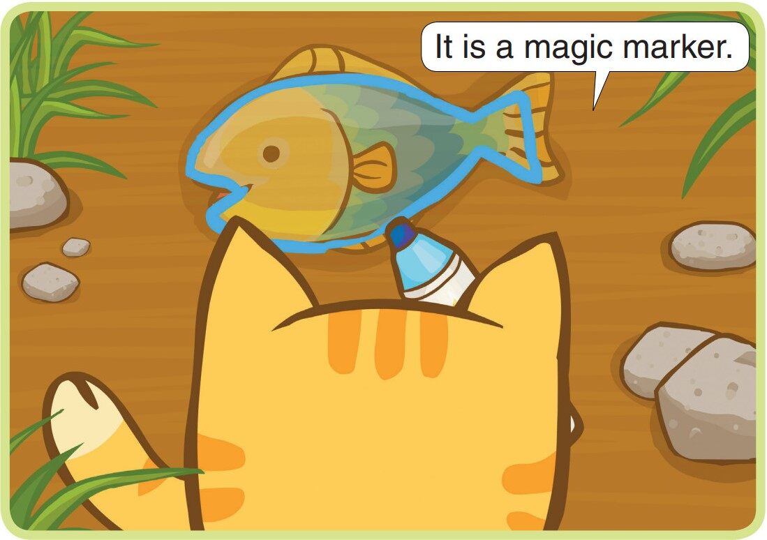 Meet the characters绘本故事第4页