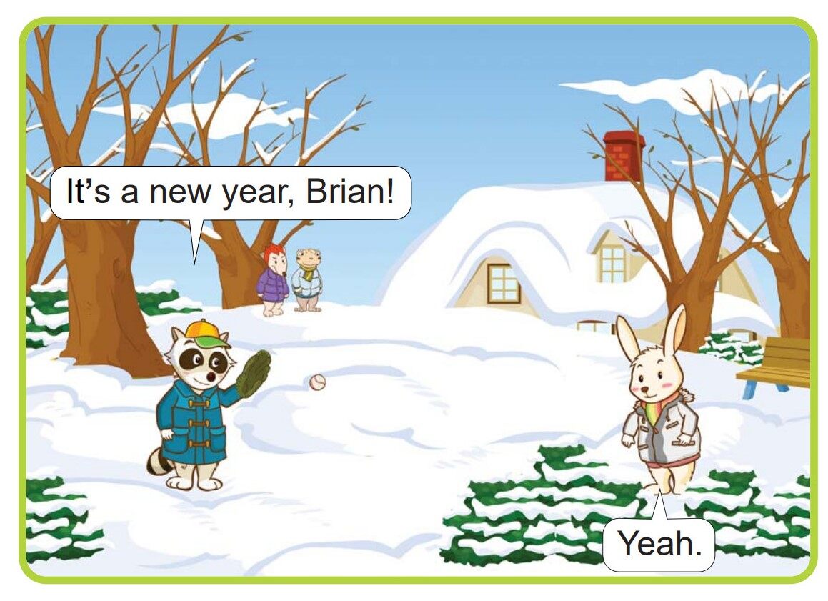 A New Year绘本故事第2页
