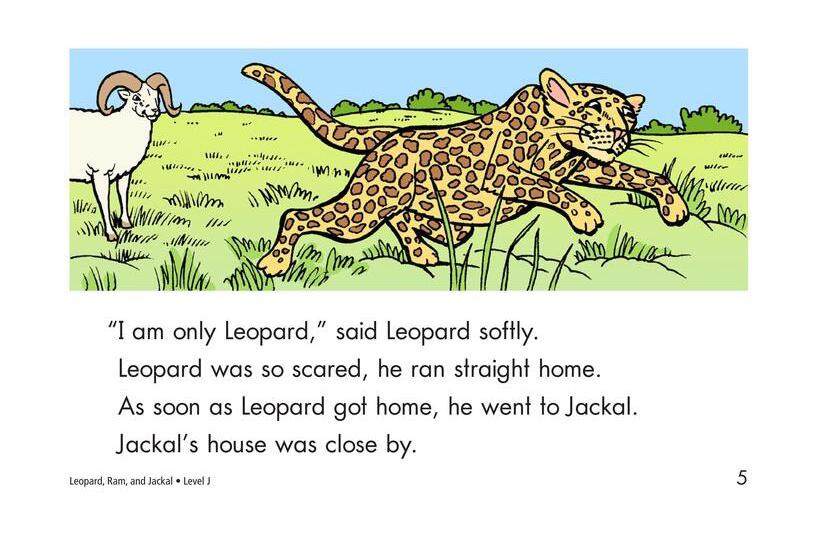 Leopard,Ram,and Jackal绘本故事第5页