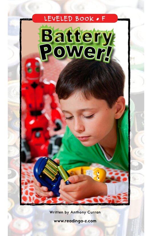 Battery Power!绘本故事第2页
