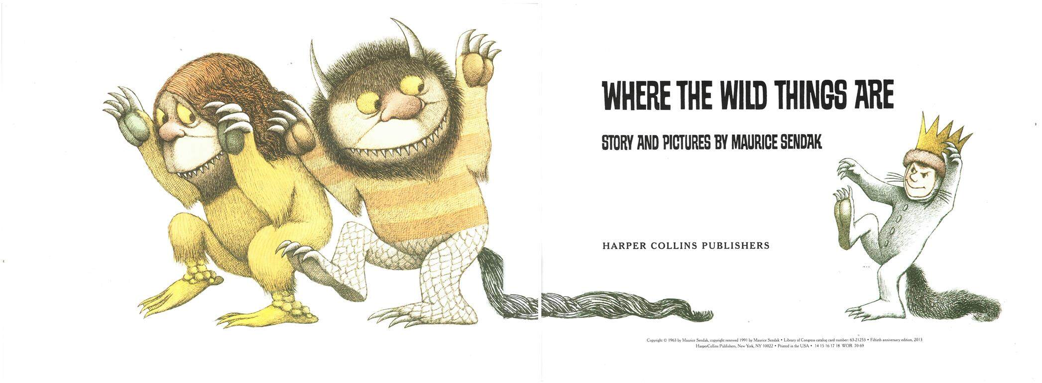 Where the wild things are绘本故事第3页