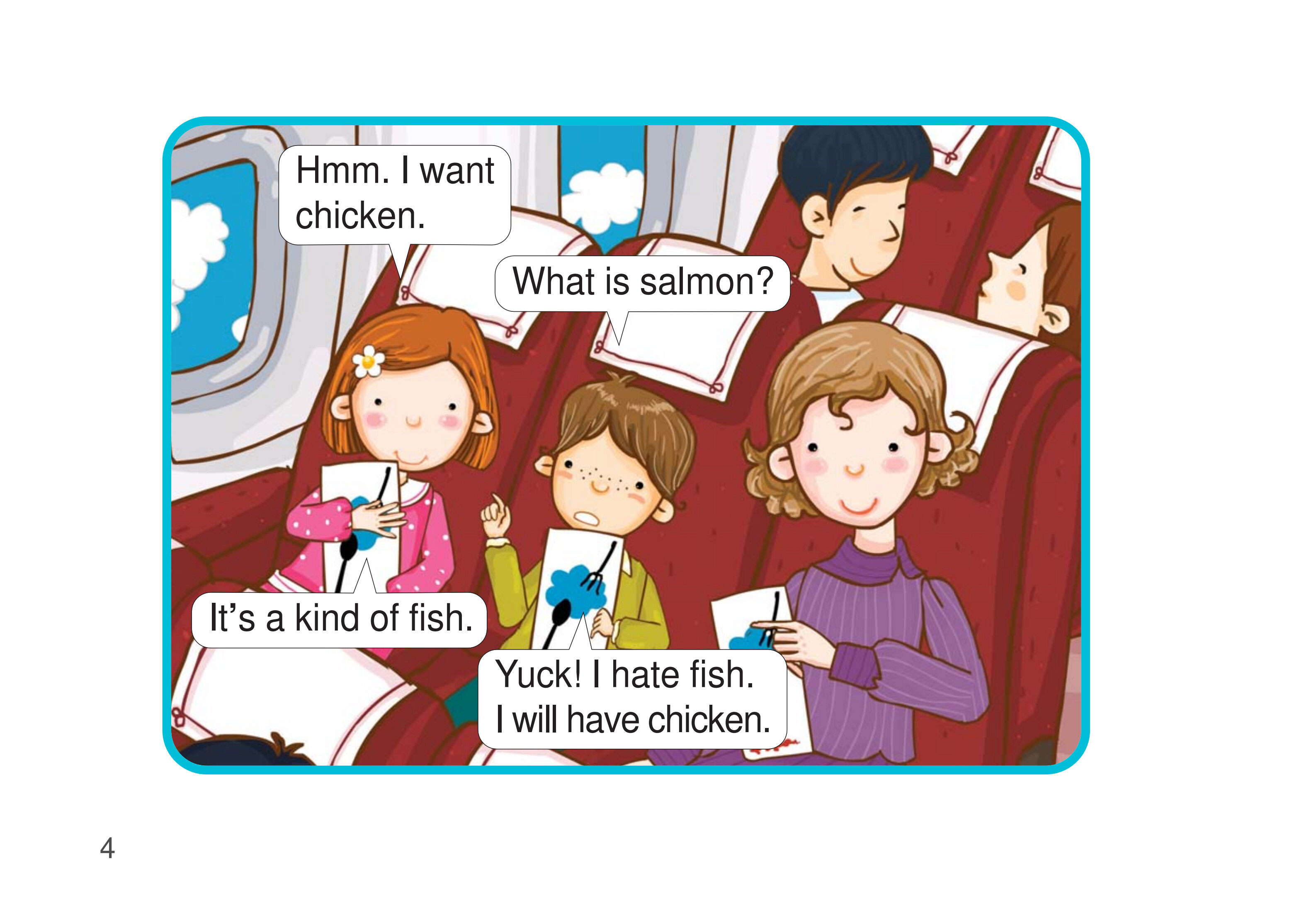 I Was Flying Above the Clouds!绘本故事第5页