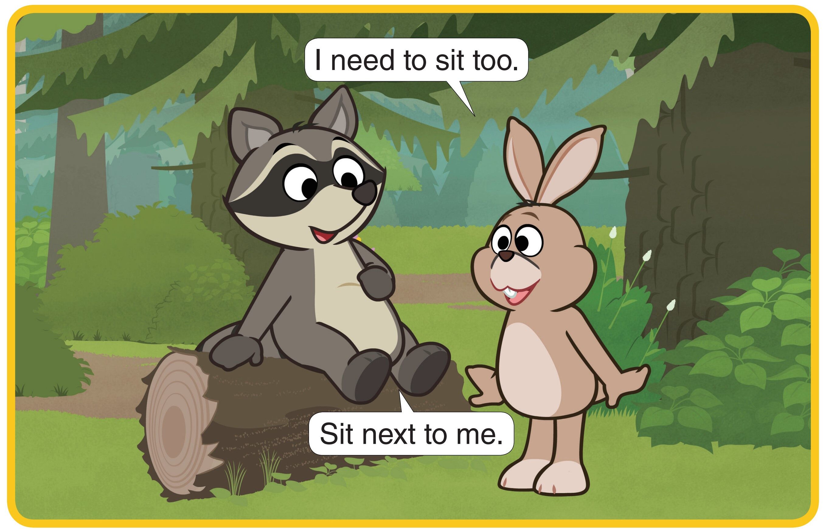 I Will Sit绘本故事第3页