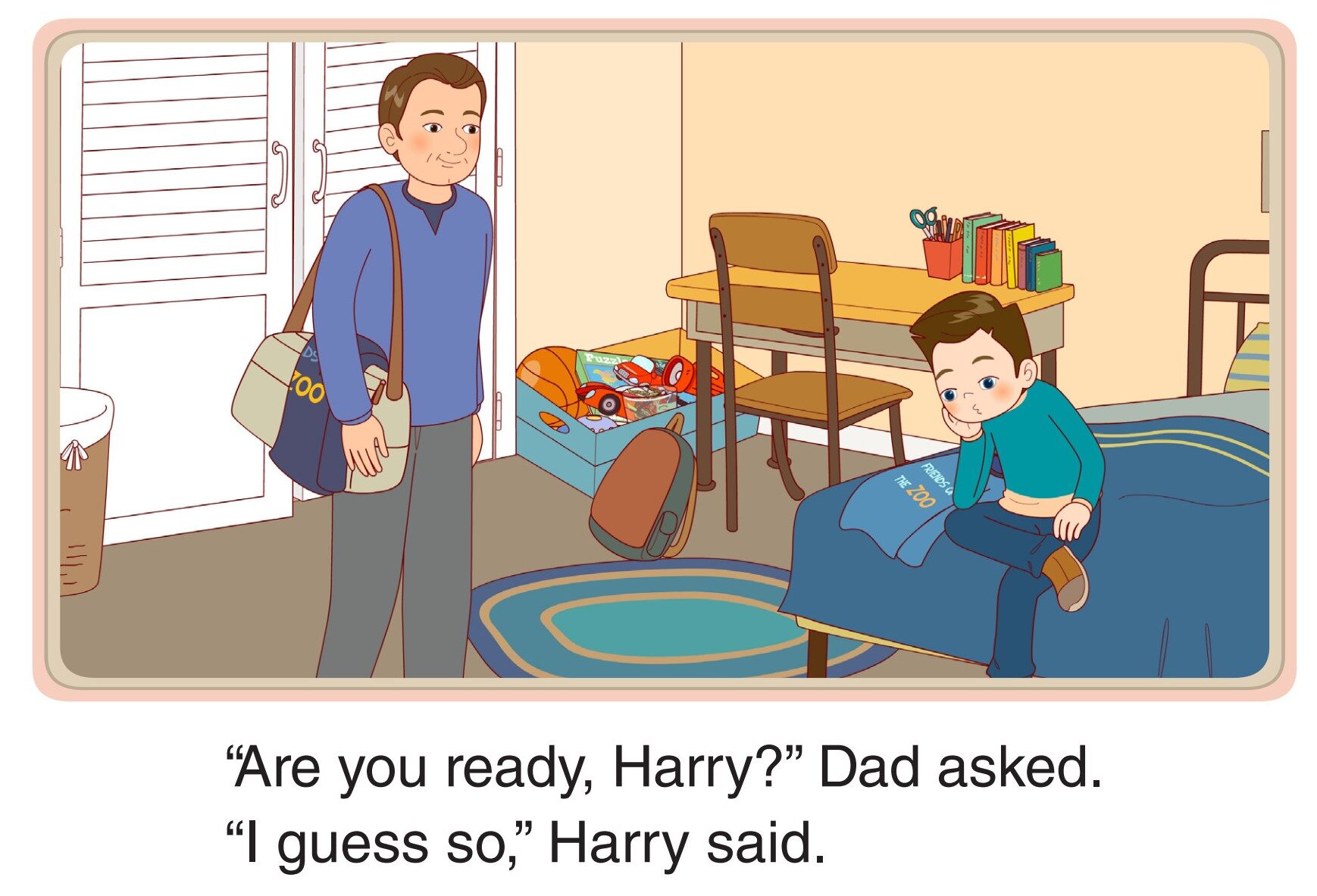Harry's Parade绘本故事第2页