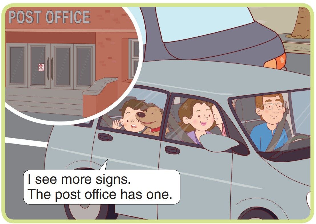 Dogs Allowed Here!绘本故事第3页