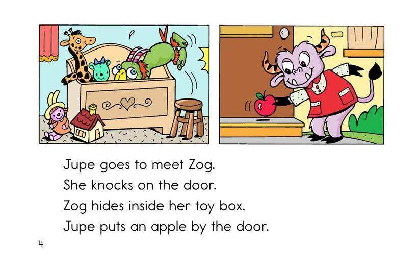 Hide and Seek with Zog绘本故事第4页