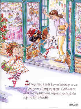 Fancy Nancy and the Fabulous Fashion Boutique绘本故事第3页