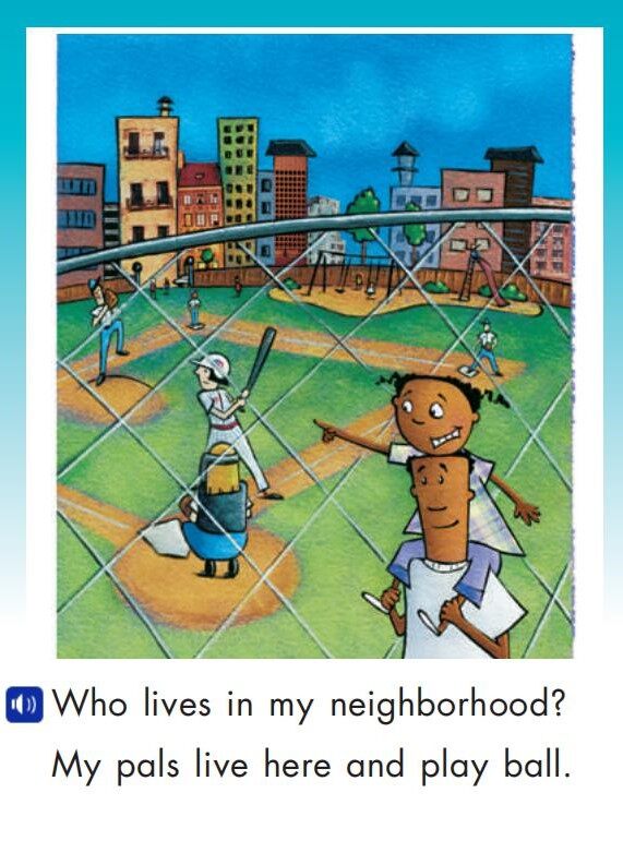 My Neighborhood绘本故事第4页