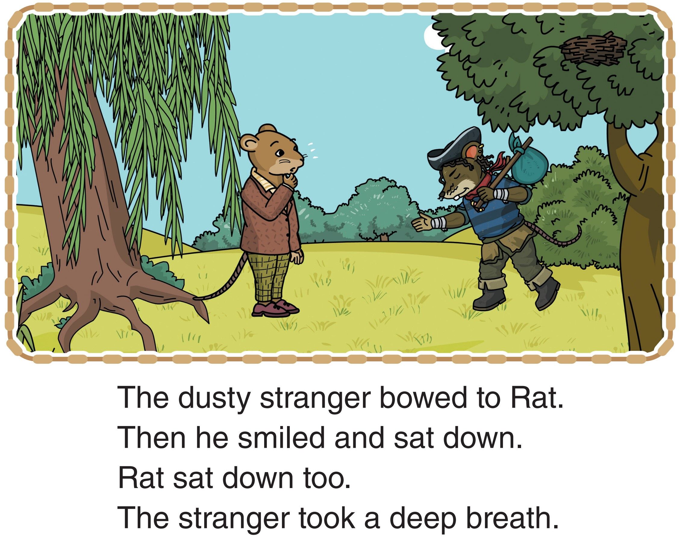 The Dusty Stranger绘本故事第3页