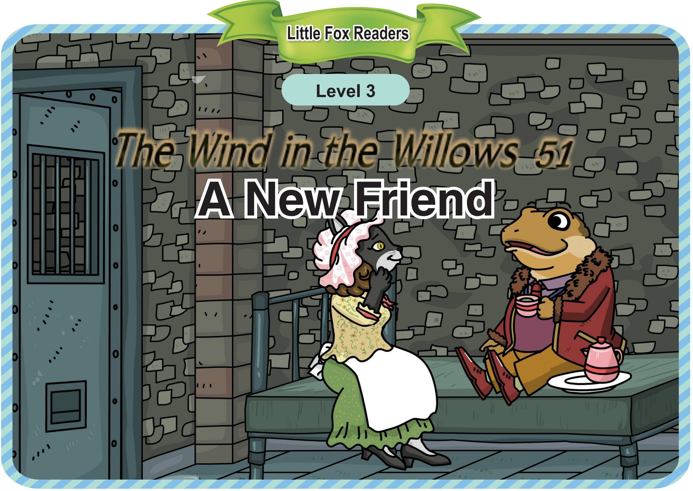 A New Friend绘本故事第2页