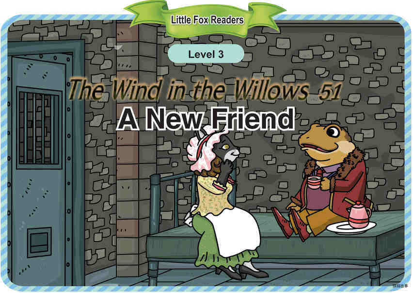 A New Friend绘本故事第2页