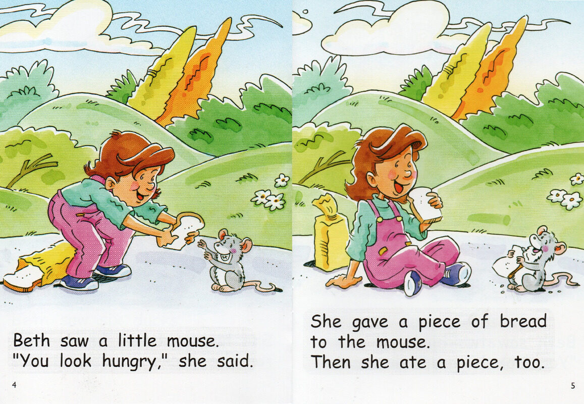 feed the ducks绘本故事第4页