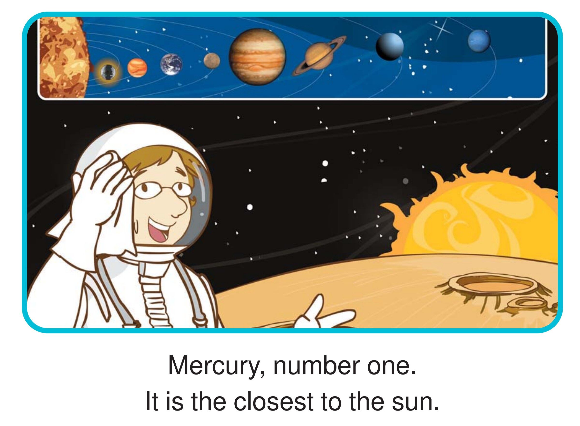 The Solar System绘本故事第2页