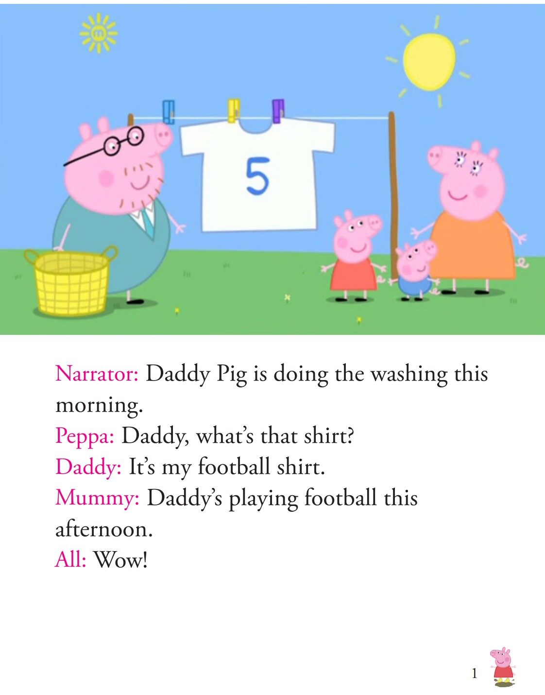 Washing绘本故事第3页