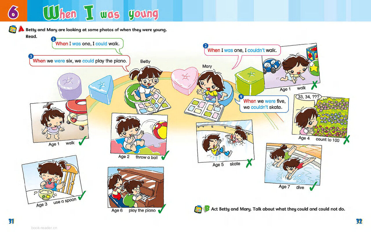 6 When I was young绘本故事第3页