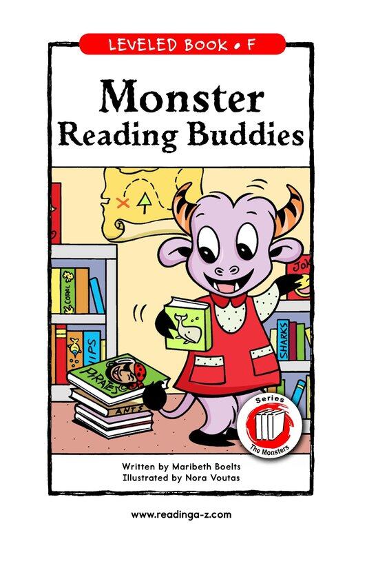 Monster Reading Buddies绘本故事第2页