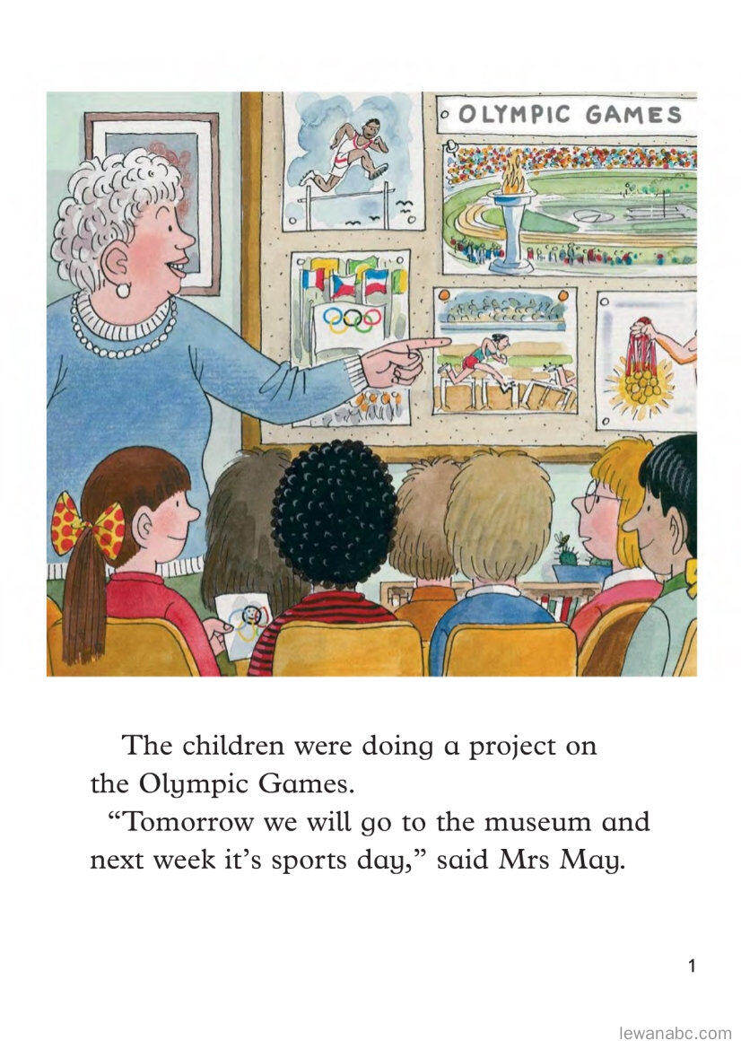 Olympic Adventure绘本故事第3页