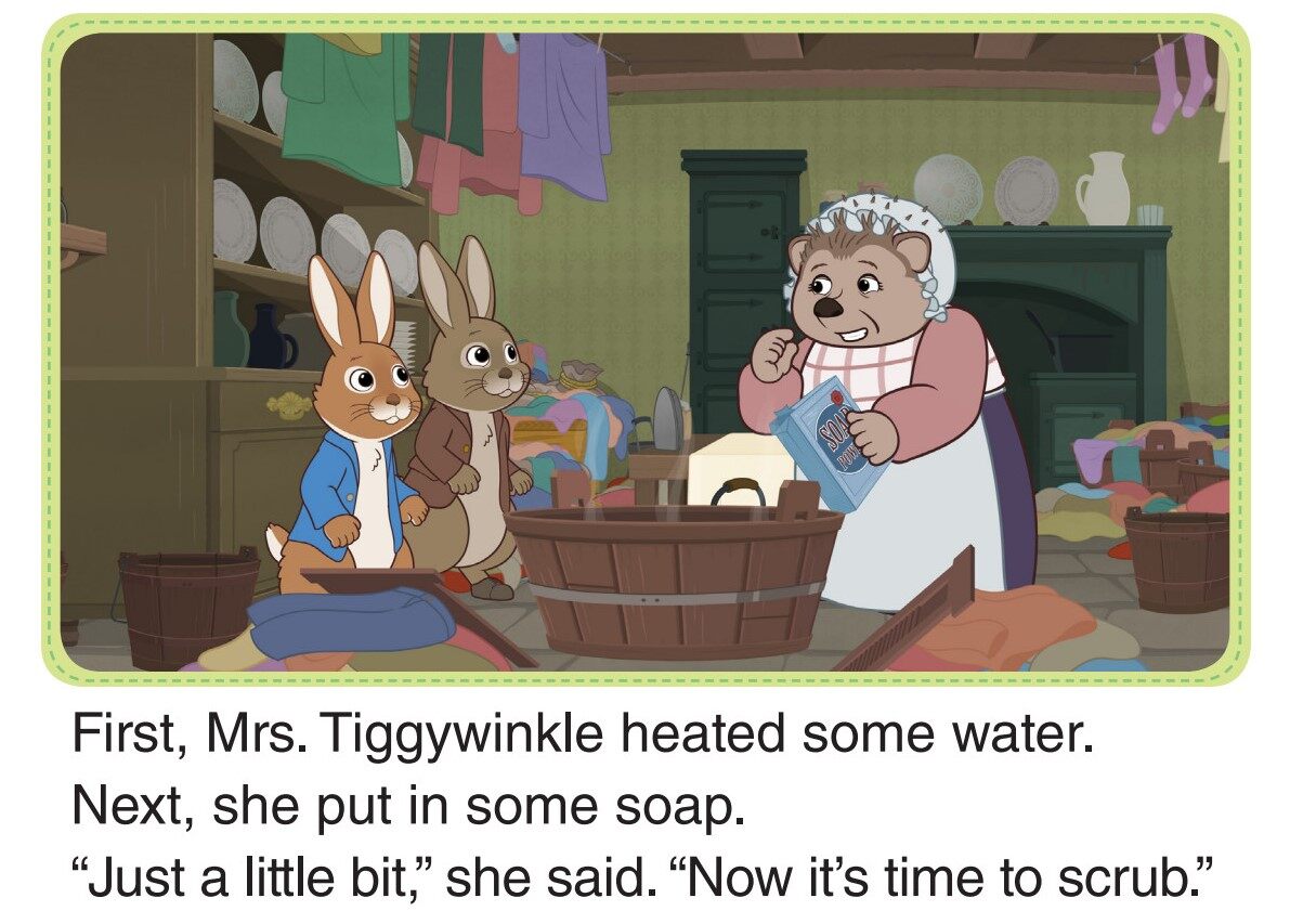 Mrs. Tiggywinkle Returns绘本故事第5页