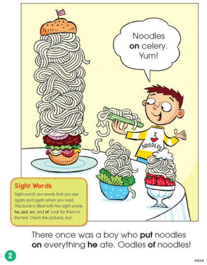 Oodles of Noodles绘本故事第2页